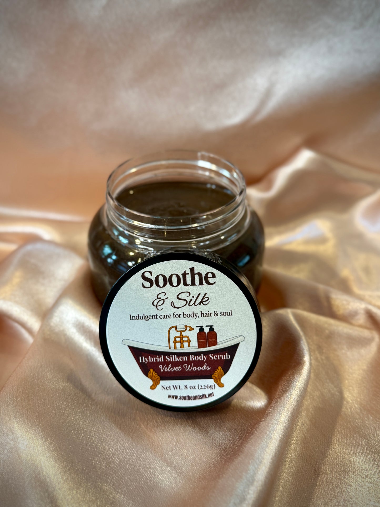 Velvet Woods Hybrid Body Scrub